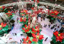 Walk Through 1 Utama’s “Whimsical Poinsettia Garden” This Christmas!