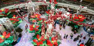 Walk Through 1 Utama’s “Whimsical Poinsettia Garden” This Christmas!