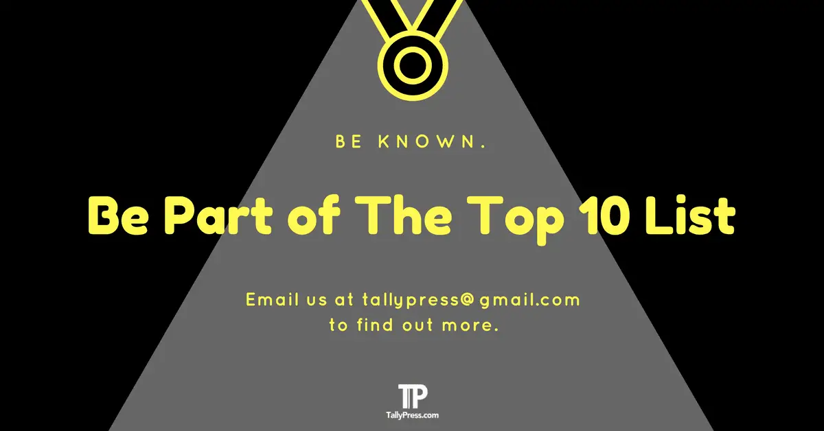 Be Part of The Top 10 Lists
