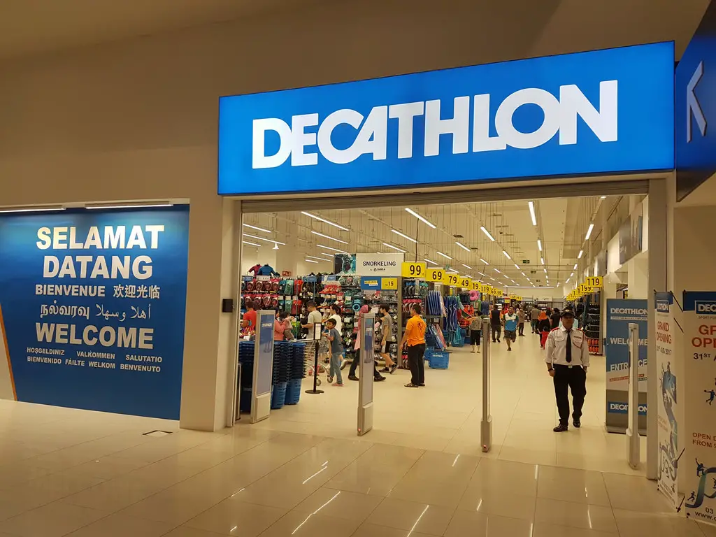 Decathlon sport mega store opening
