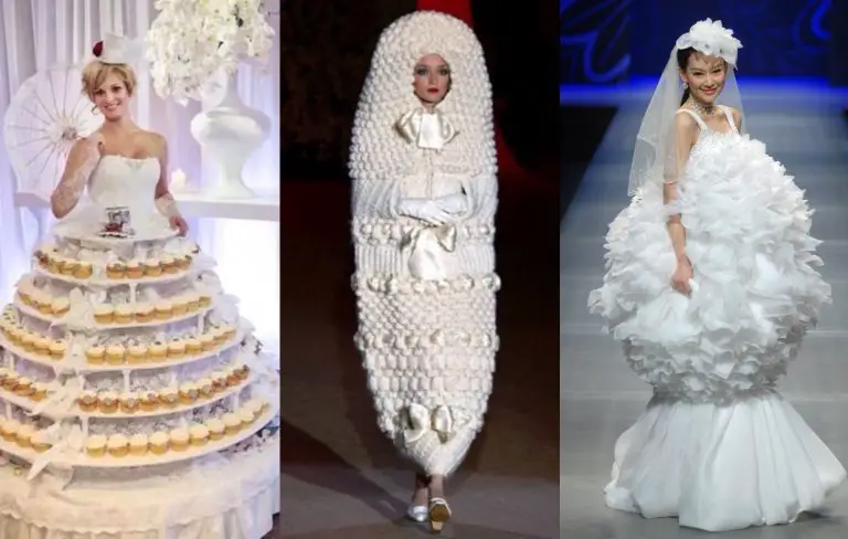 15 Most Ridiculous Wedding Dresses in the World