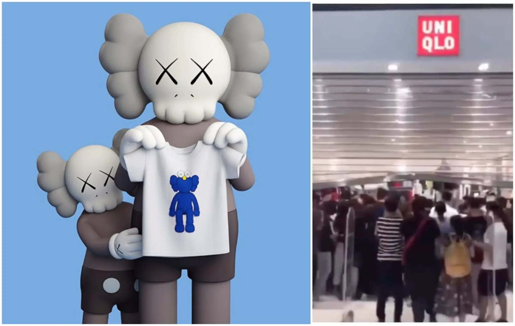 The KAWS X Uniqlo Collection In China Is Causing Chaos In Stores