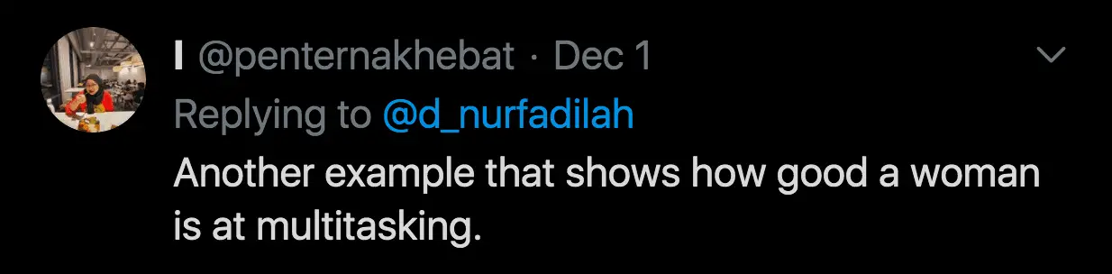 Response to Nur Fadilah