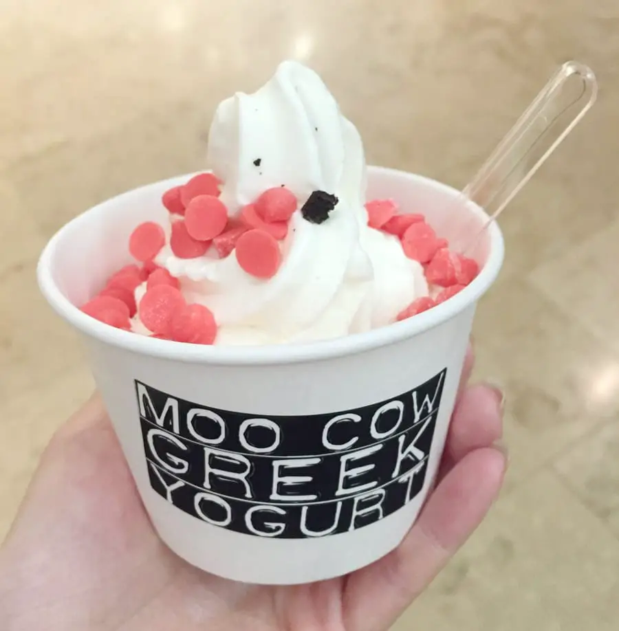 Cow yogurt moo frozen 92 Flavors
