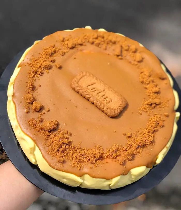 Whole Lotus Biscoff Cheesecake from Alia & Her Cakes