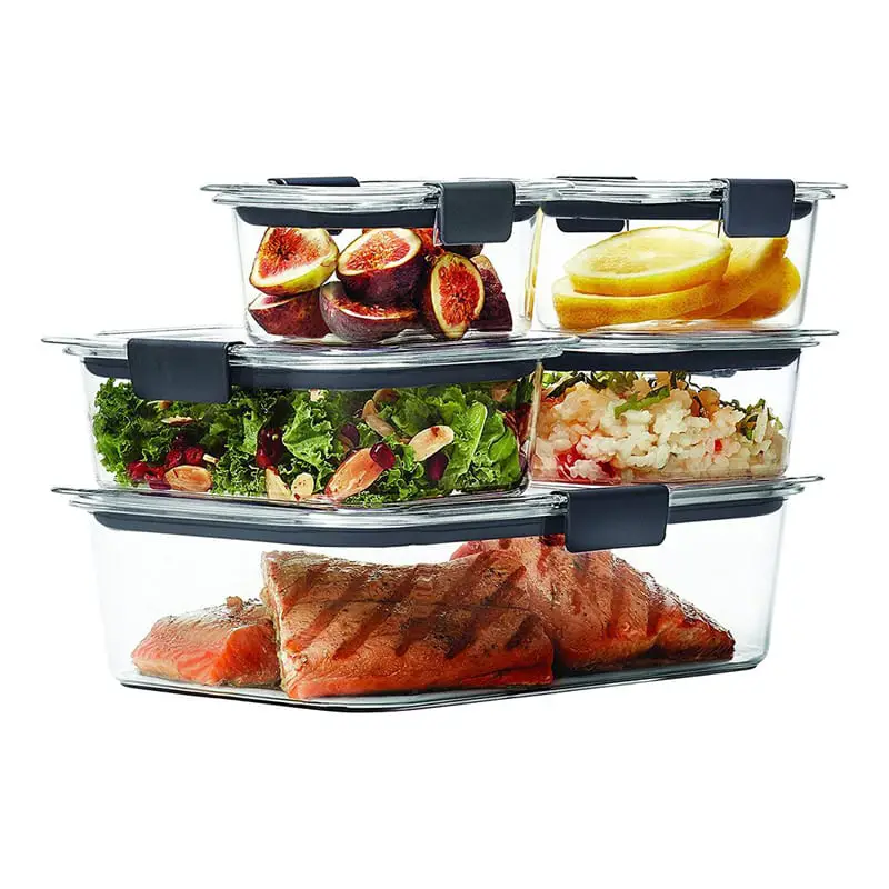 Rubbermaid Brilliance Food Storage Containers (Set Of 5)