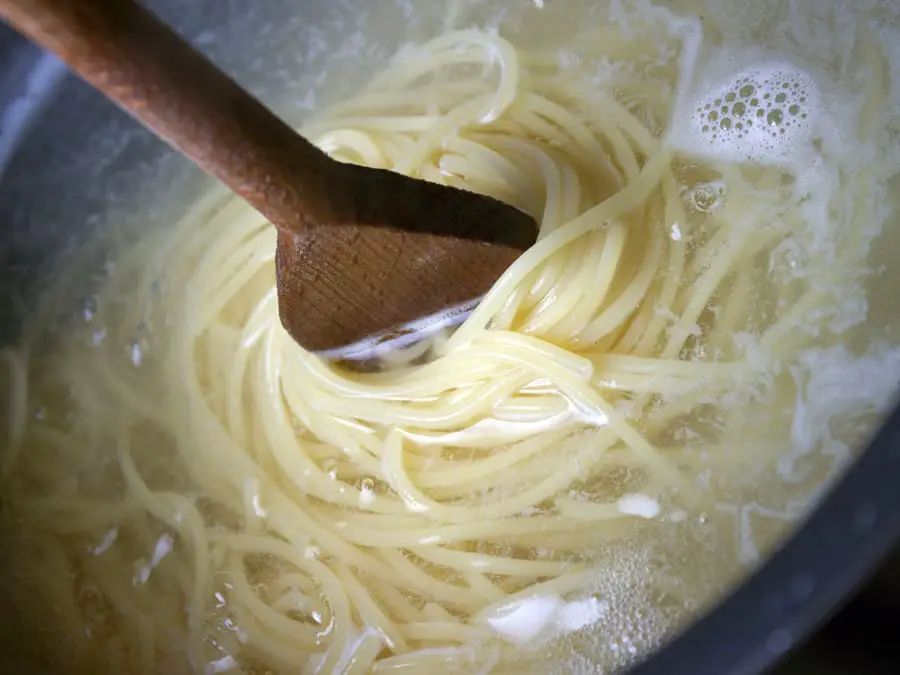 Pasta-Cooking Mistake #4: You Leave Out The Stirring Part