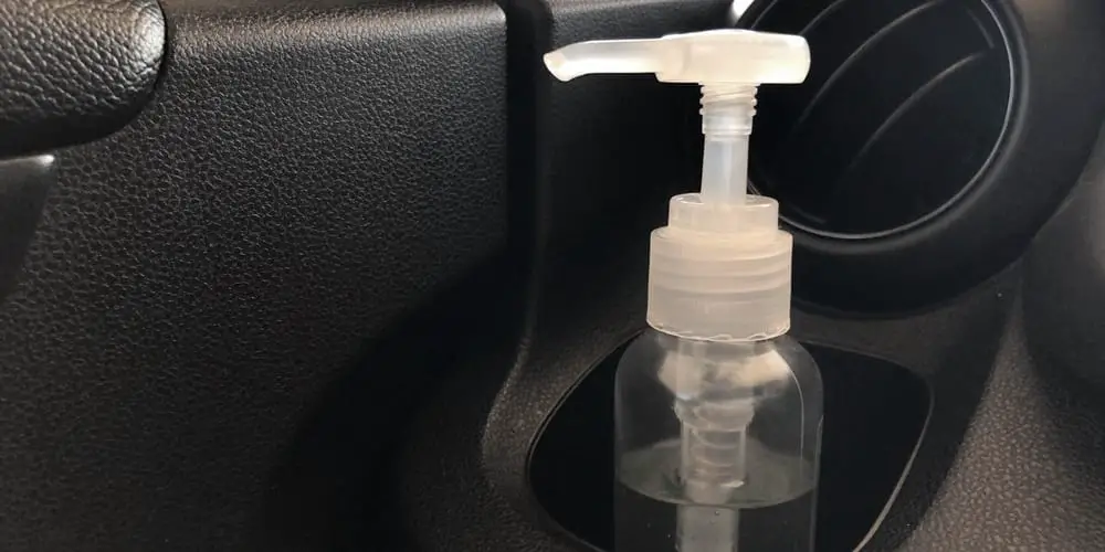 Things You Should Never Leave In Your Car #2: Hand Sanitisers
