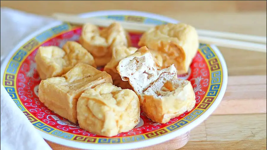 Types Of Tofu You Should Know #4: Tofu Pok (Tofu Puff)