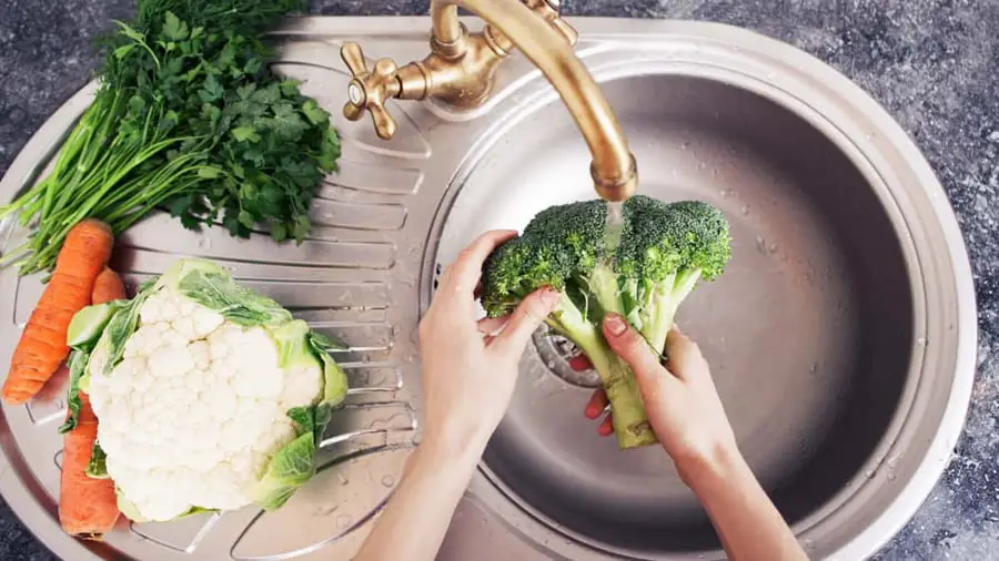 Always Wash Your Vegetables First