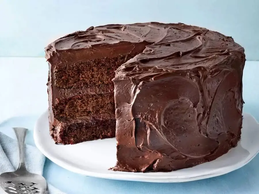 The secret of a moist chocolate cake is mayo!