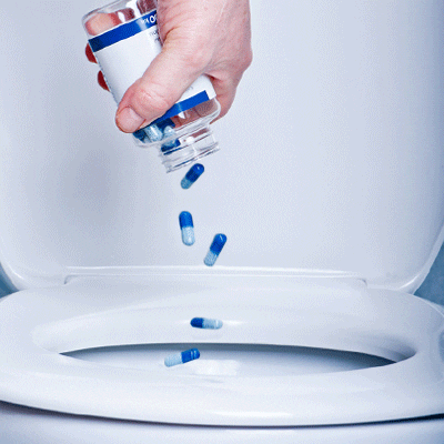 Things You Shouldn't Flush Down The Toilet: Medication