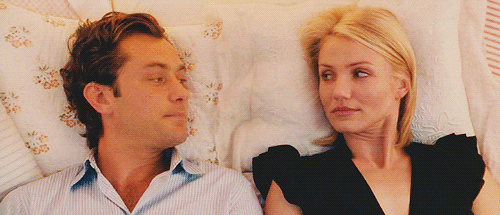 Jude Law and Cameron Diaz in "The Holiday" (2006)