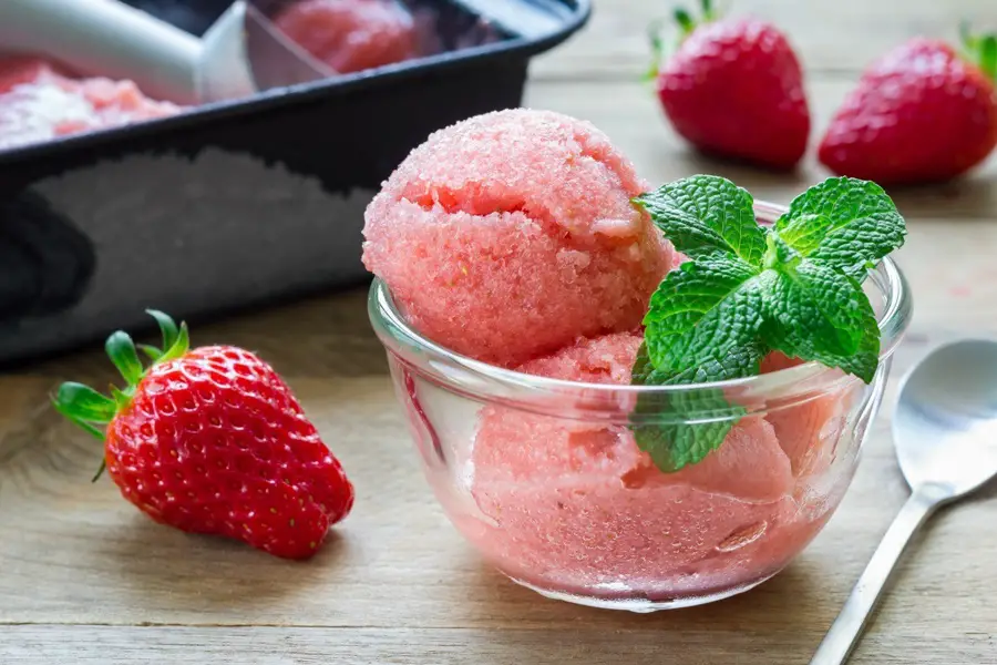 How to make sorbet without an ice cream maker