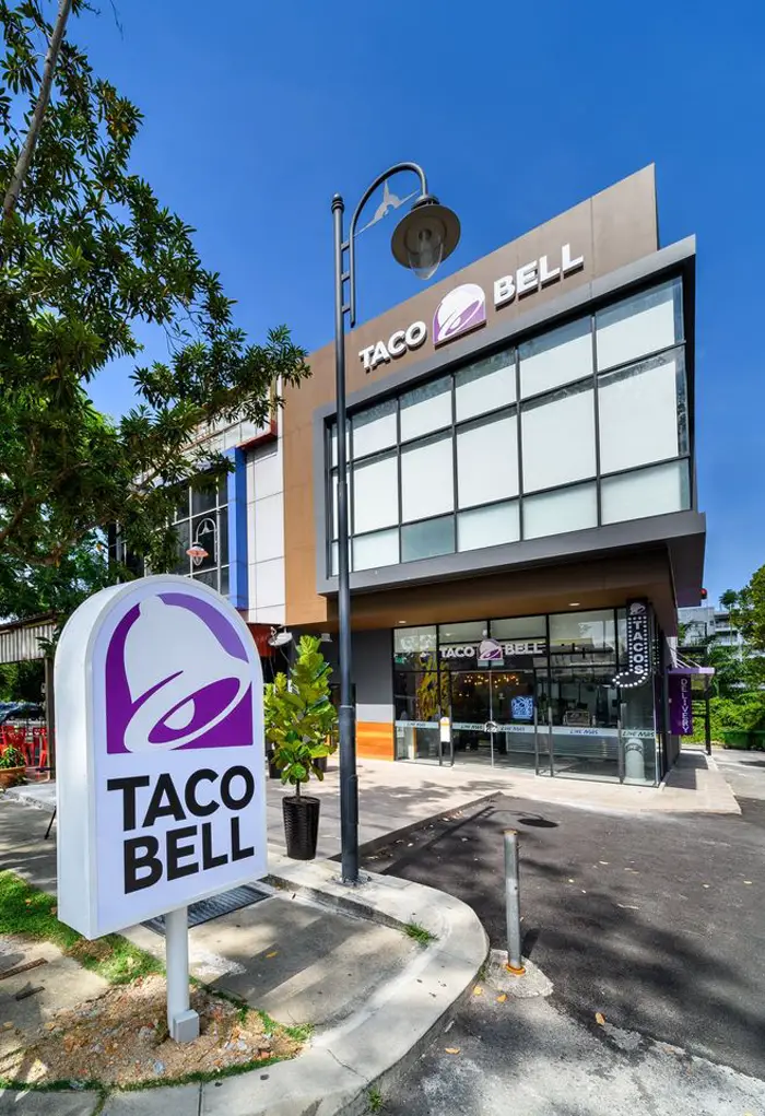 The first-ever Taco Bell in Malaysia located in Cyberjaya