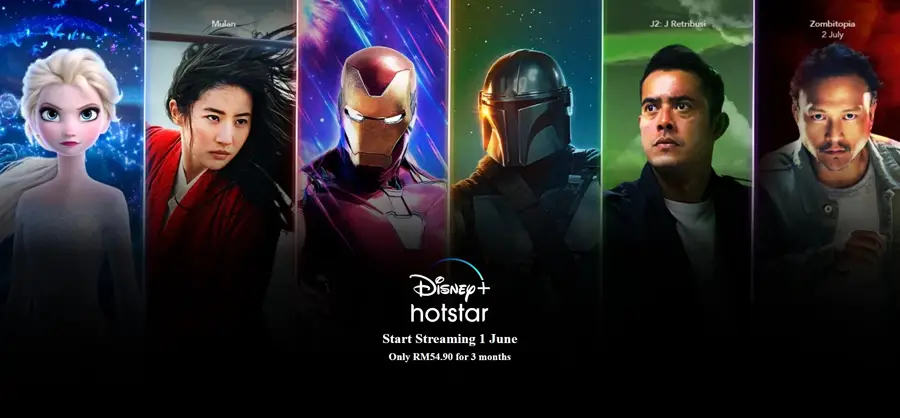 Disney+ Hotstar Malaysia officially launched on June 1, 2021