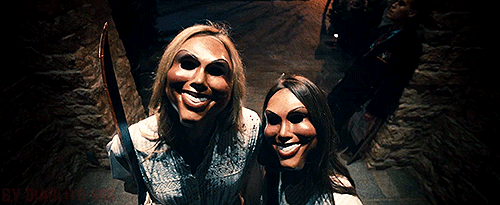 A scene from "The Purge"