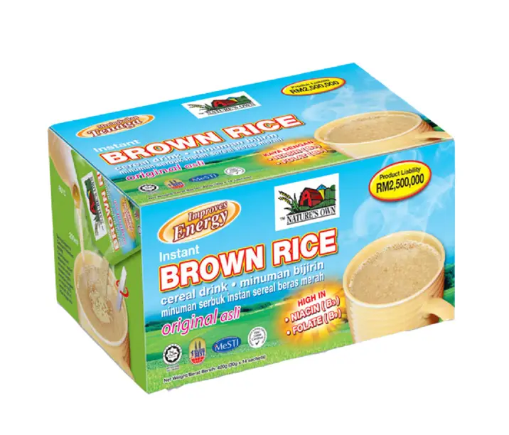 Nature's Own Instant Brown Rice Cereal Drink
