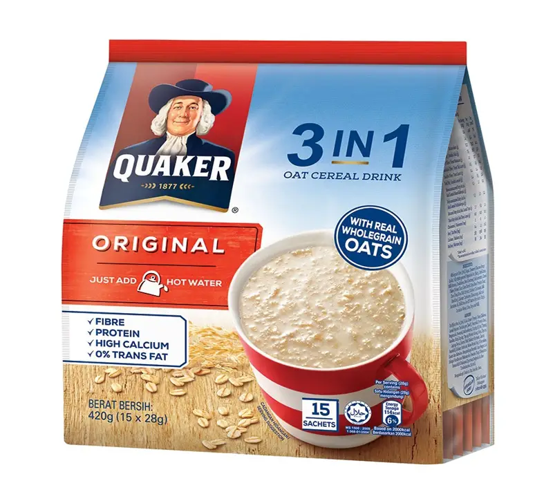 Quaker 3-in-1 Oat Cereal Drink