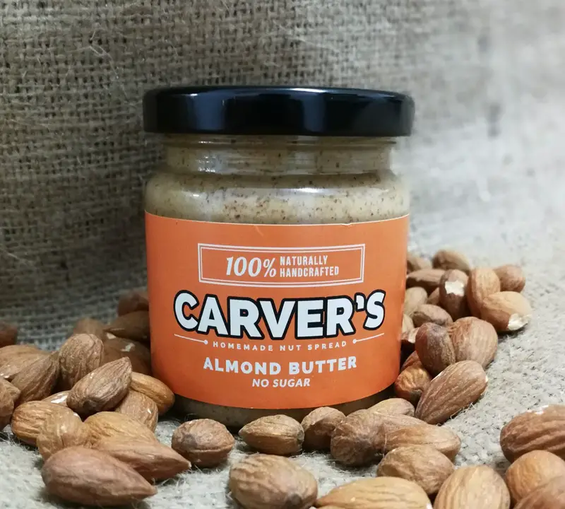 Healthy Nut Butter: Carver's Almond Butter (No Sugar)