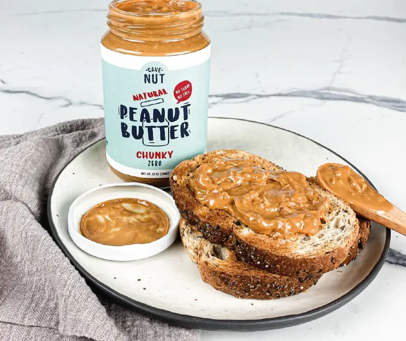Healthy Nut Butter: CaveNut Zero Peanut Butter