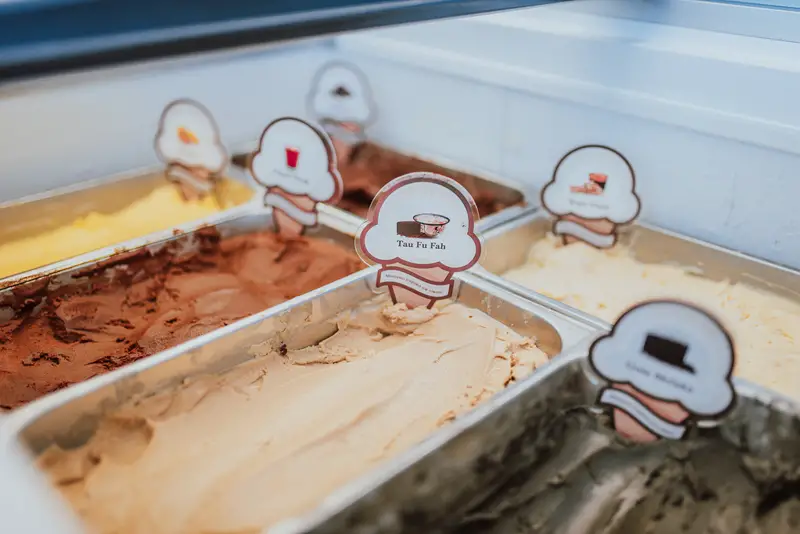Merry Ice Cream's range of flavours