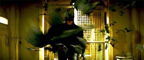 Christian Bale in "Batman Begins" (2005)