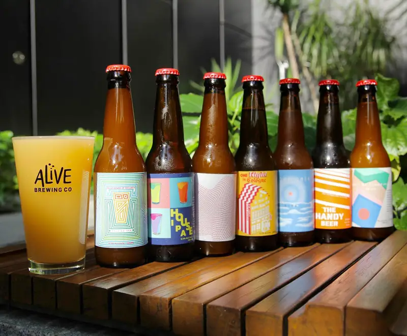 Recommended Craft Beers Singapore: Alive Brewing Co.