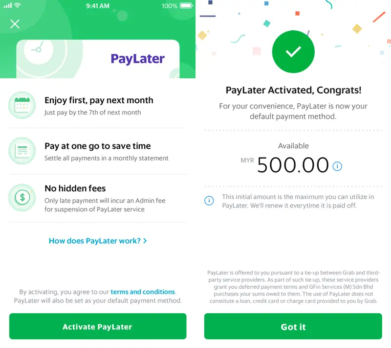 Buy Now, Pay Later Platform: PayLater by Grab