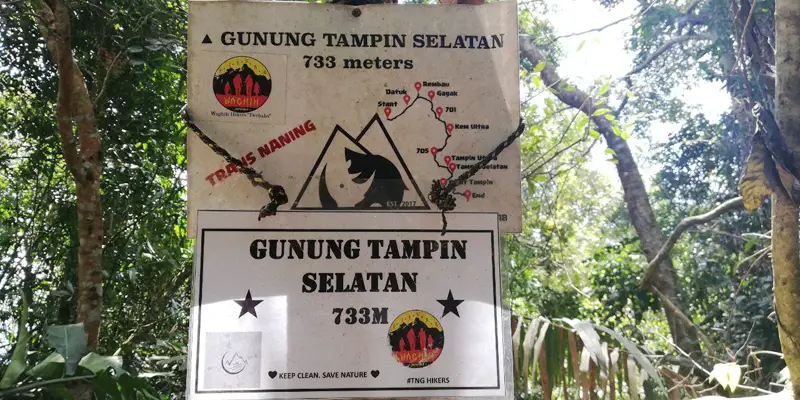 Hiking Trails: Gunung Tampin Selatan