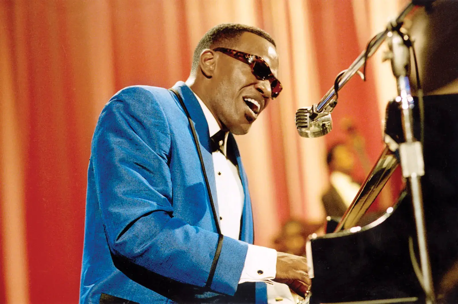 Jamie Foxx as Ray Charles in "Ray"