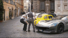 The Rome car chase scene in "Mission: Impossible - Dead Reckoning Part One"