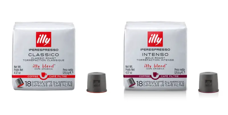 illy Iperespresso Filter Coffee Capsule – Intenso/Classico Roast